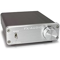 Amazon.co.jp: FX-AUDIO- FX-502J[シルバー] TPA3116搭載50W×2ch